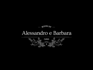 Matrimonio Alessandro e Barbara